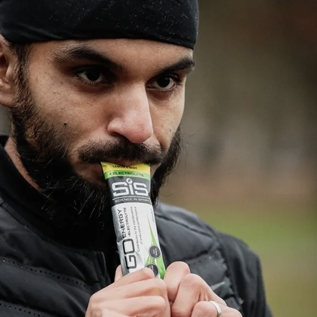 Gel Go SIS, Isotónico, Sabor Ensalada de Frutas (6 unidades)