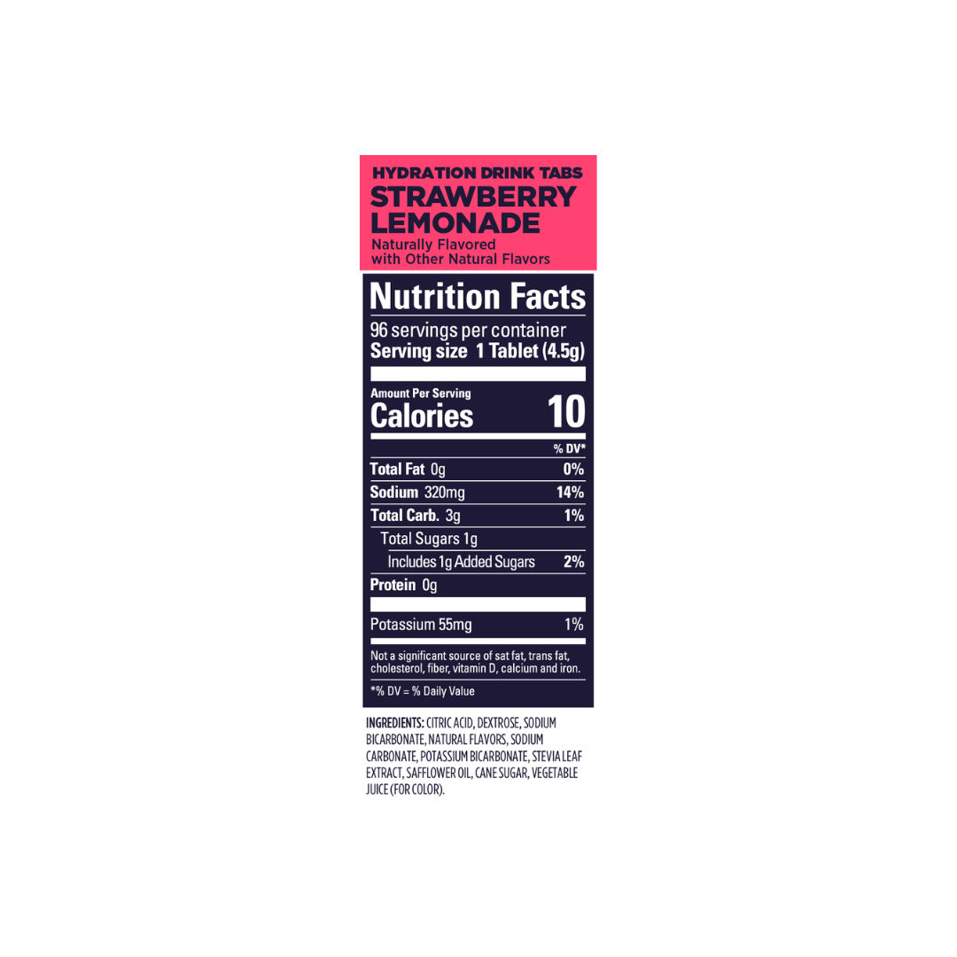 Gu Hidratante Isotónico con Electrolitos / Sabor Strawberry Lemonade