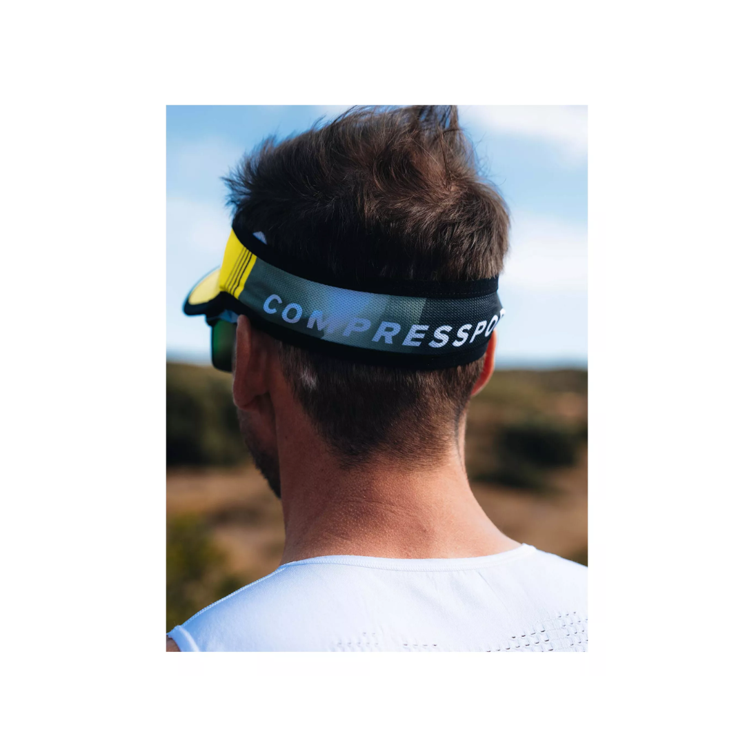 Visera Compressport Ultralight Yellow Black