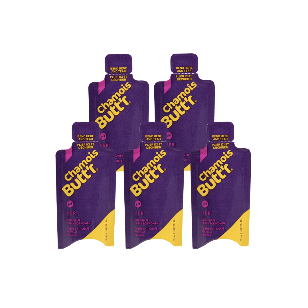 Chamois Butt'r Her / Pack 5unidades / Sachet 9ml
