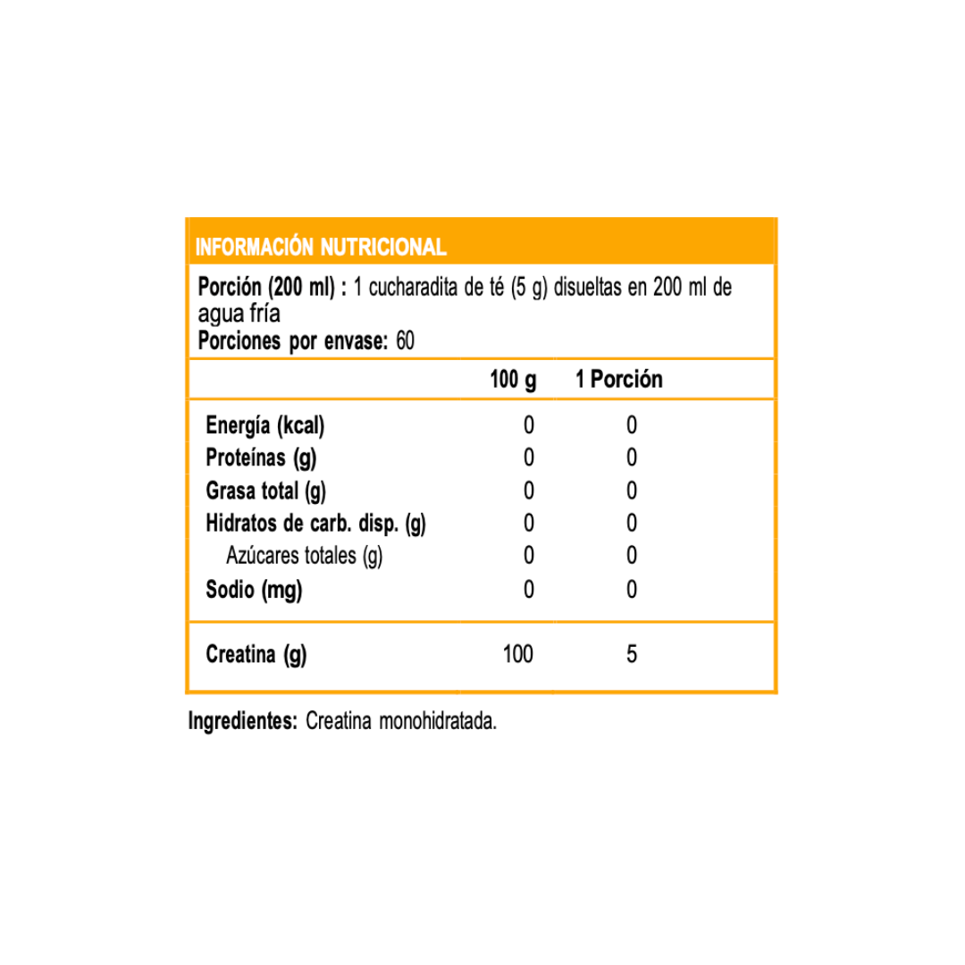 Creatina Monohidratada Ultimate Nutrition 300gr