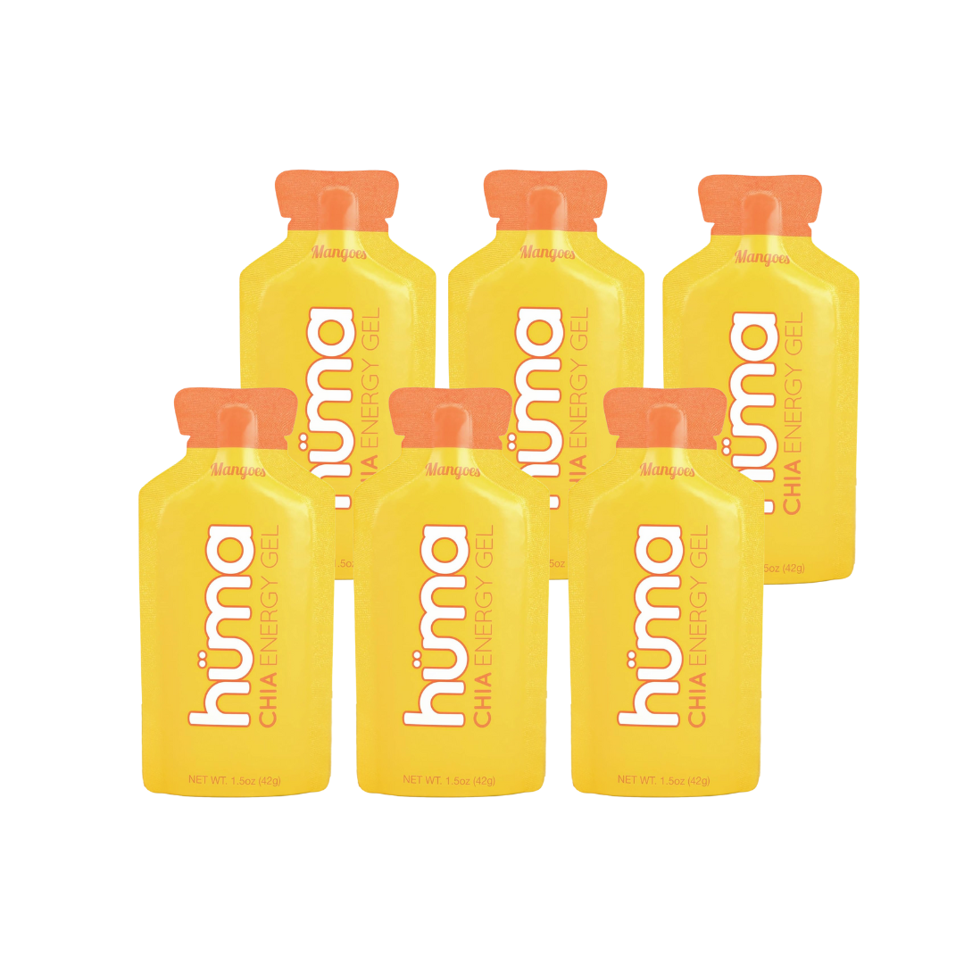 Gel Energético Hüma Mango - Pack de 6