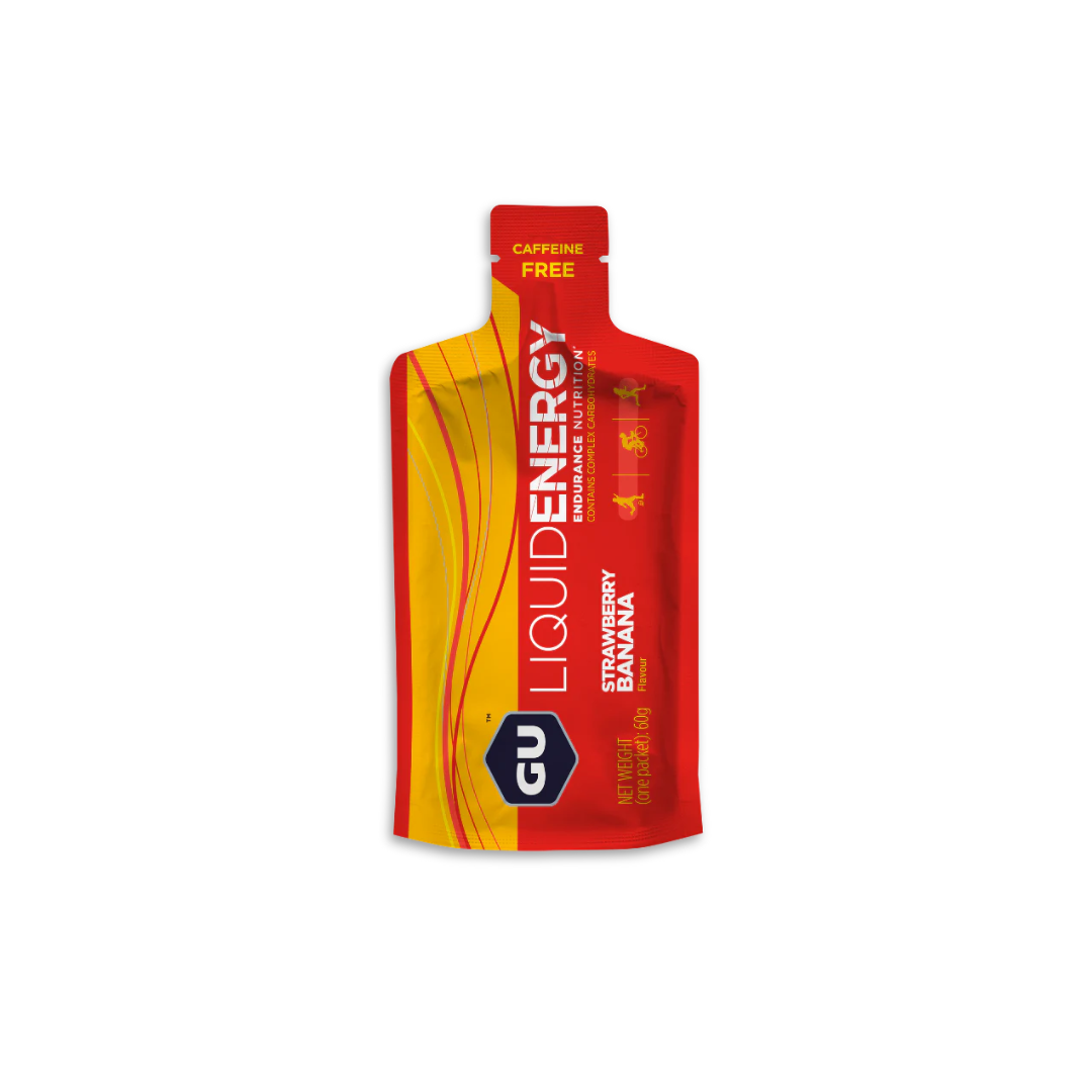 GU Liquid Energy Gel Strawberry Banana | Pack 6 Uds