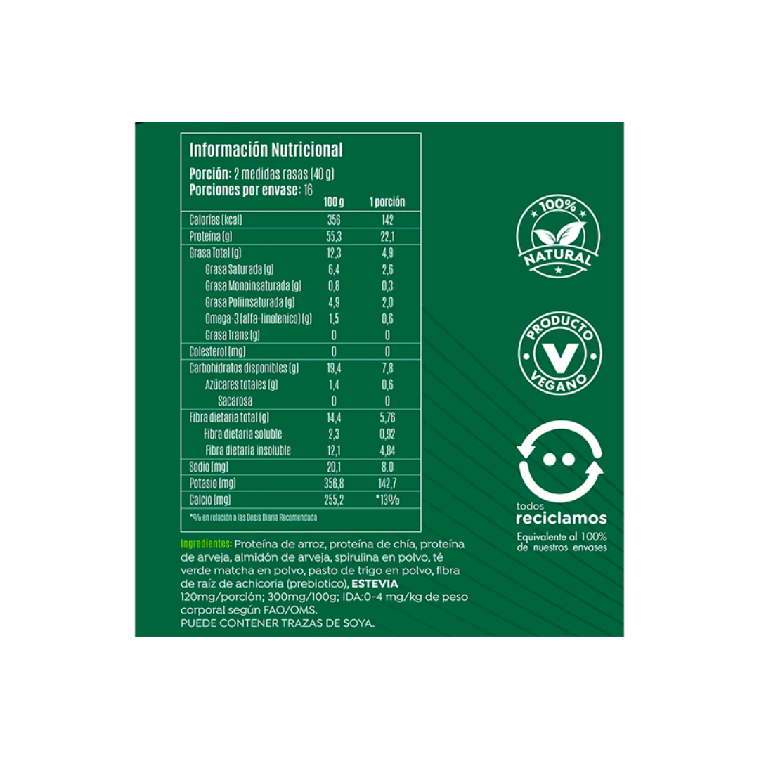 Proteína Vegetal V-Pro Green Energy Brota 650 Grs