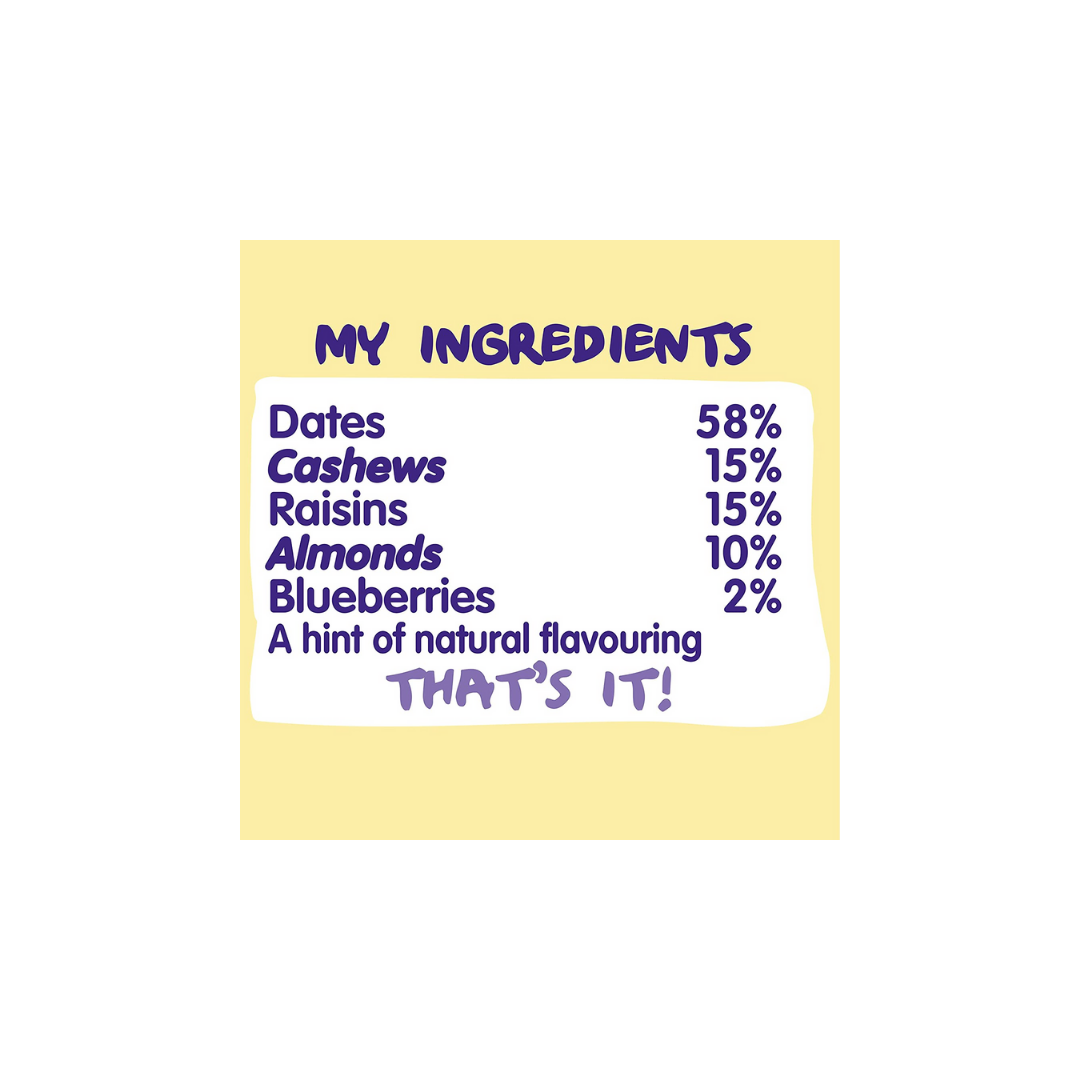 Barra a base de frutas y frutos secos Nakd BlueBerry Muffin