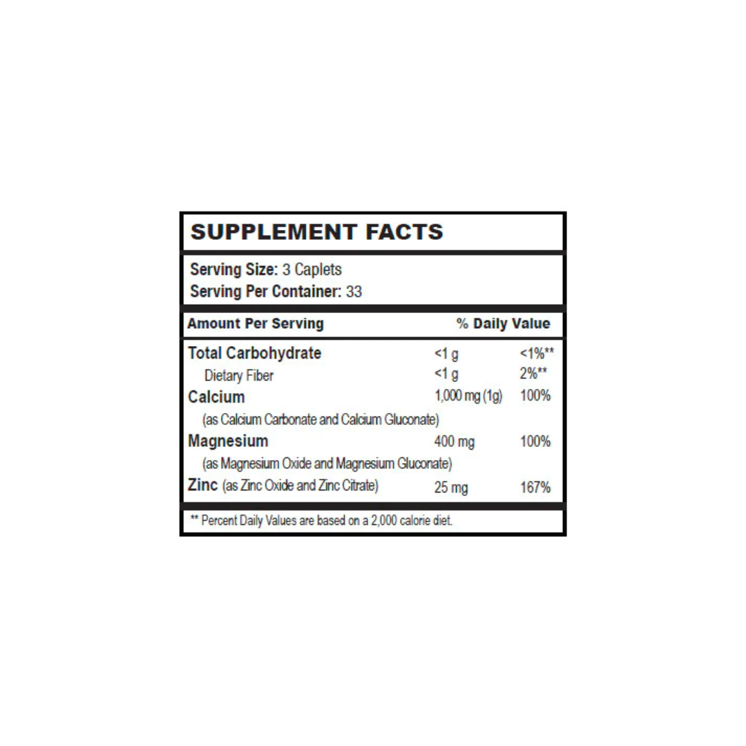 Calcio Magnesio Zinc (100 Cápsulas) Sundown