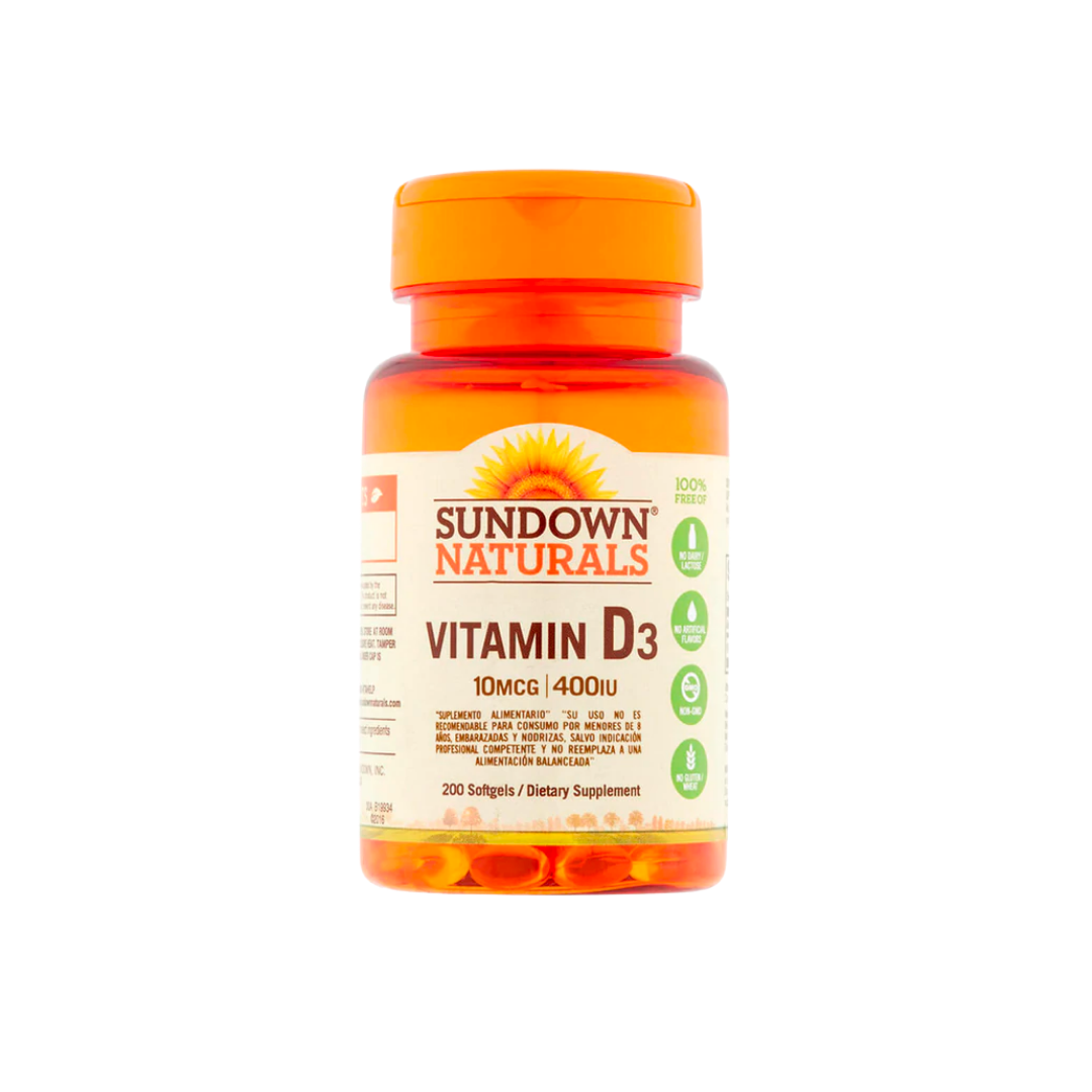 Vitamina D3 Sundown 200 Softgel