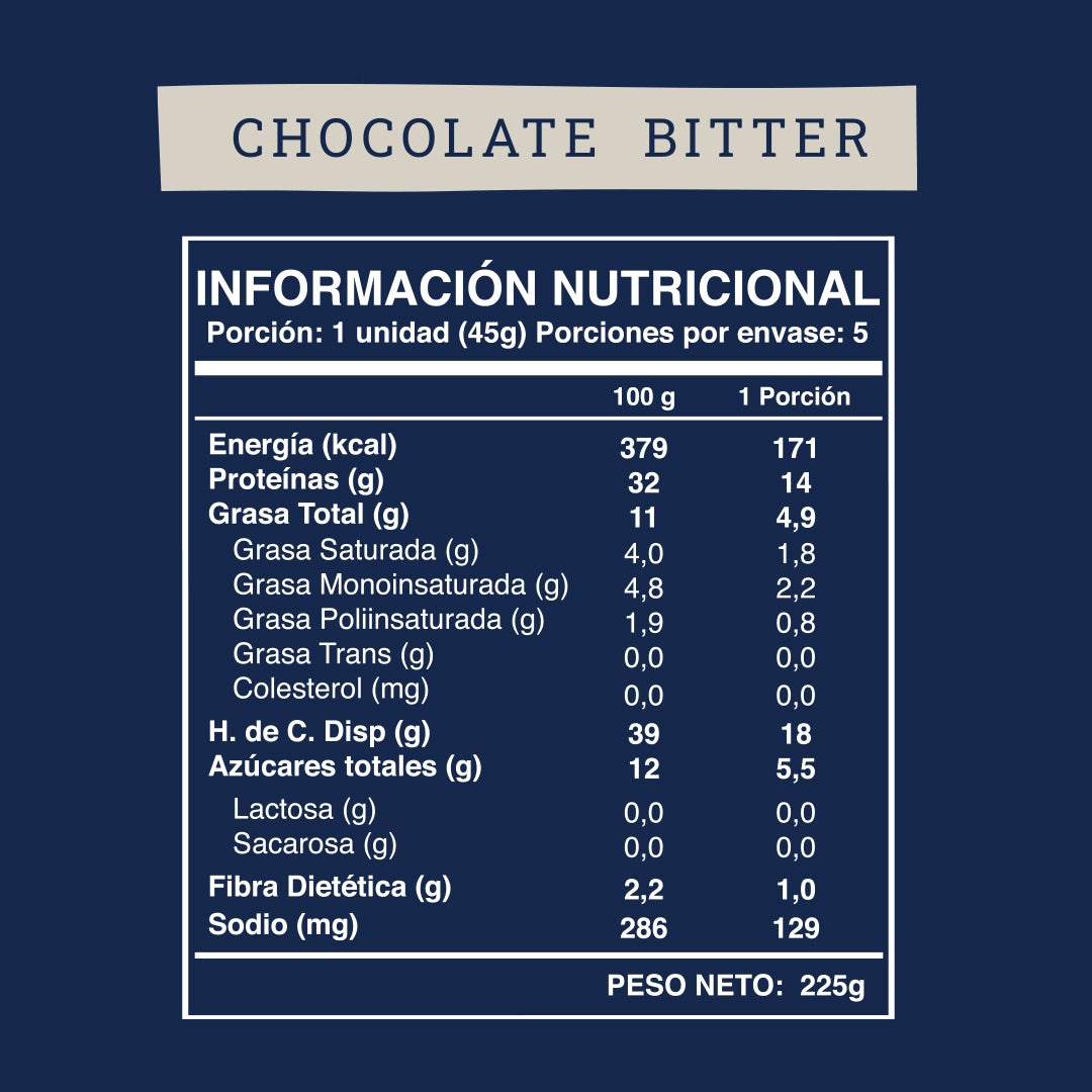 Barra de Proteína Wild Protein Chocolate Bitter