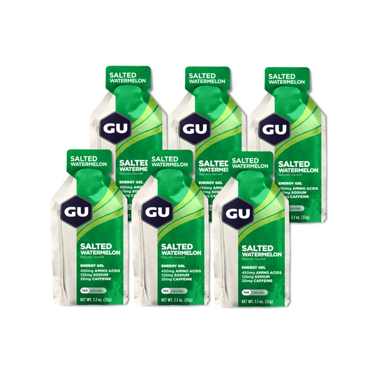 Gel Energético Gu Pack 6 unidades Sabor Watermelon