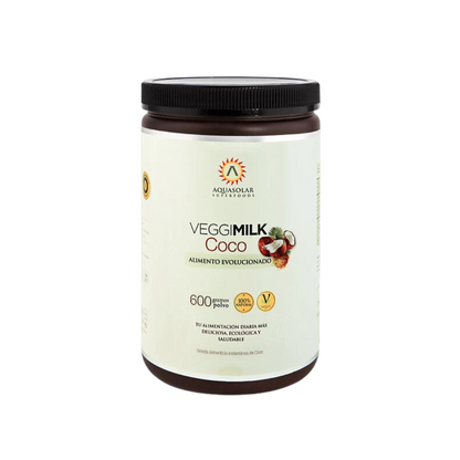 VeggiMilk Coco Aquasolar 600 Grs - Pack de 2 Uds.