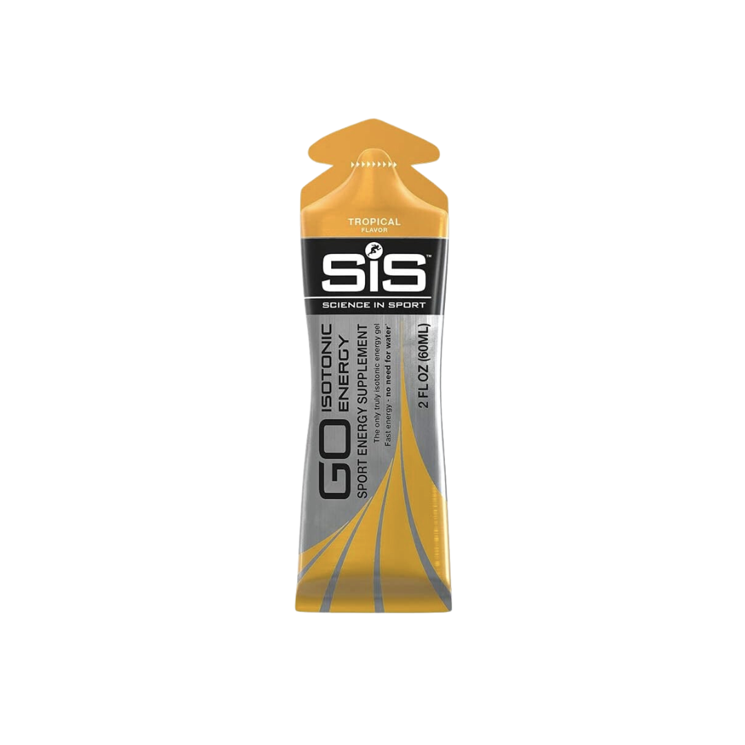 Gel Go SIS, Isotónico, Sabor Tropical (6 unidades)