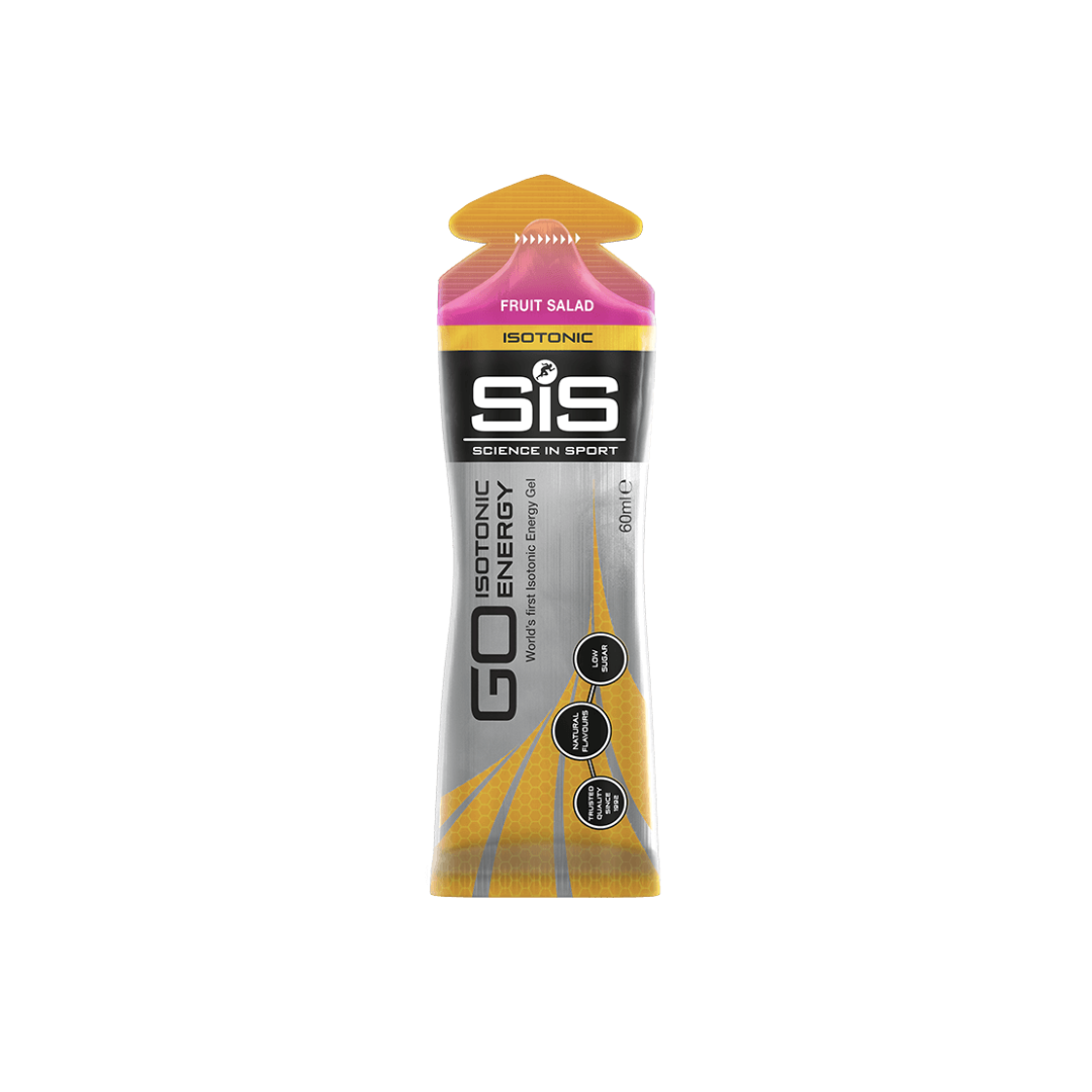 Gel Go SIS, Isotónico, Sabor Ensalada de Frutas (6 unidades)