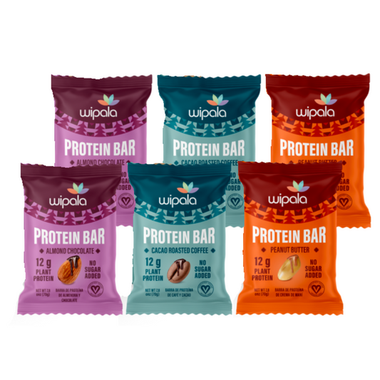 Pack Barritas de Proteína Wipala - 6unidades