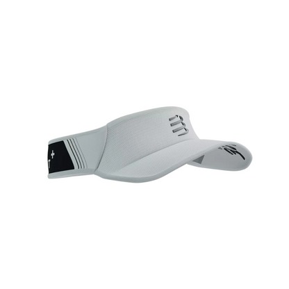 Visera Compressport Ultralight White Black