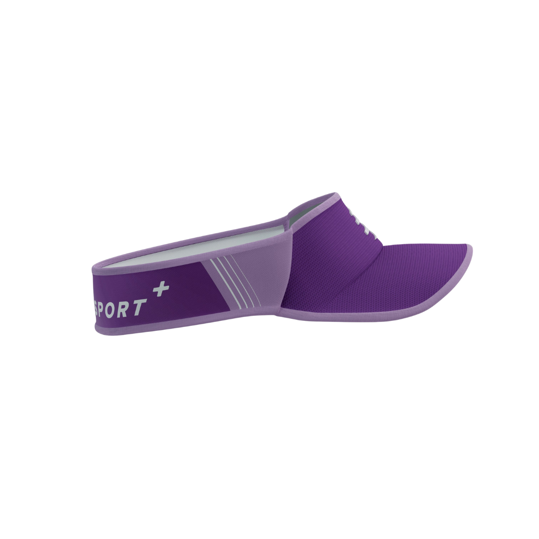 Visera Compressport Ultralight Royal Lilac White