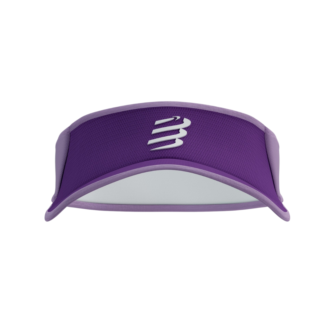 Visera Compressport Ultralight Royal Lilac White