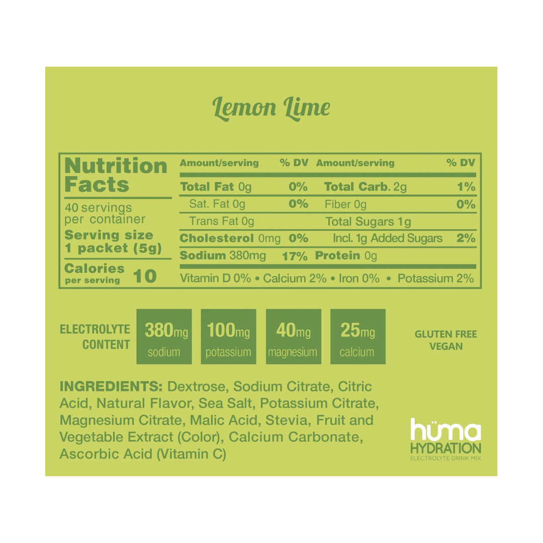 Hüma Hidratación / Sachet en Polvo / Mix x 6