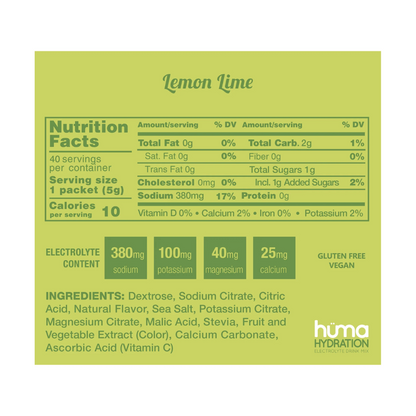 Hüma Hidratación / Sachet en Polvo / Mix x 6
