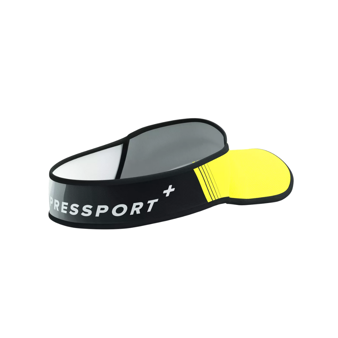 Visera Compressport Ultralight Yellow Black