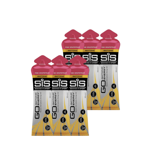 Gel Go SIS, Isotónico, Sabor Pomelo (6 unidades)