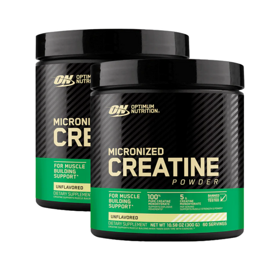 Creatina Monohidratada Optimum Nutrition 300gr - Pack de 2