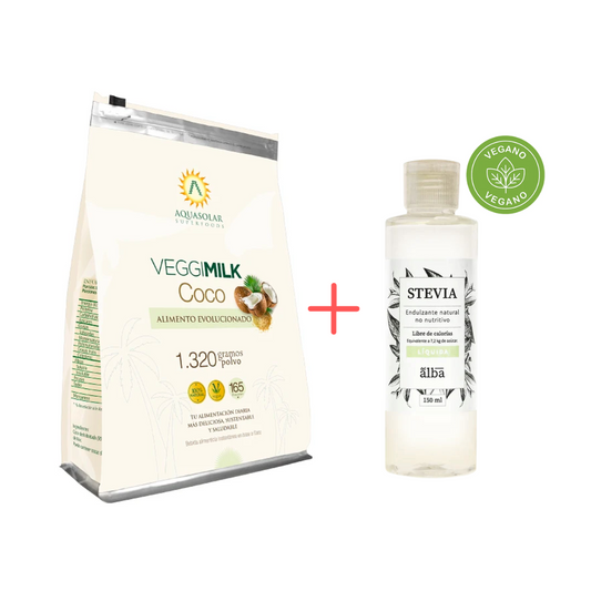 Pack Veggi Milk Coco + Stevia Liquida