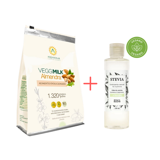Pack Veggi Milk Almendra + Stevia Liquida