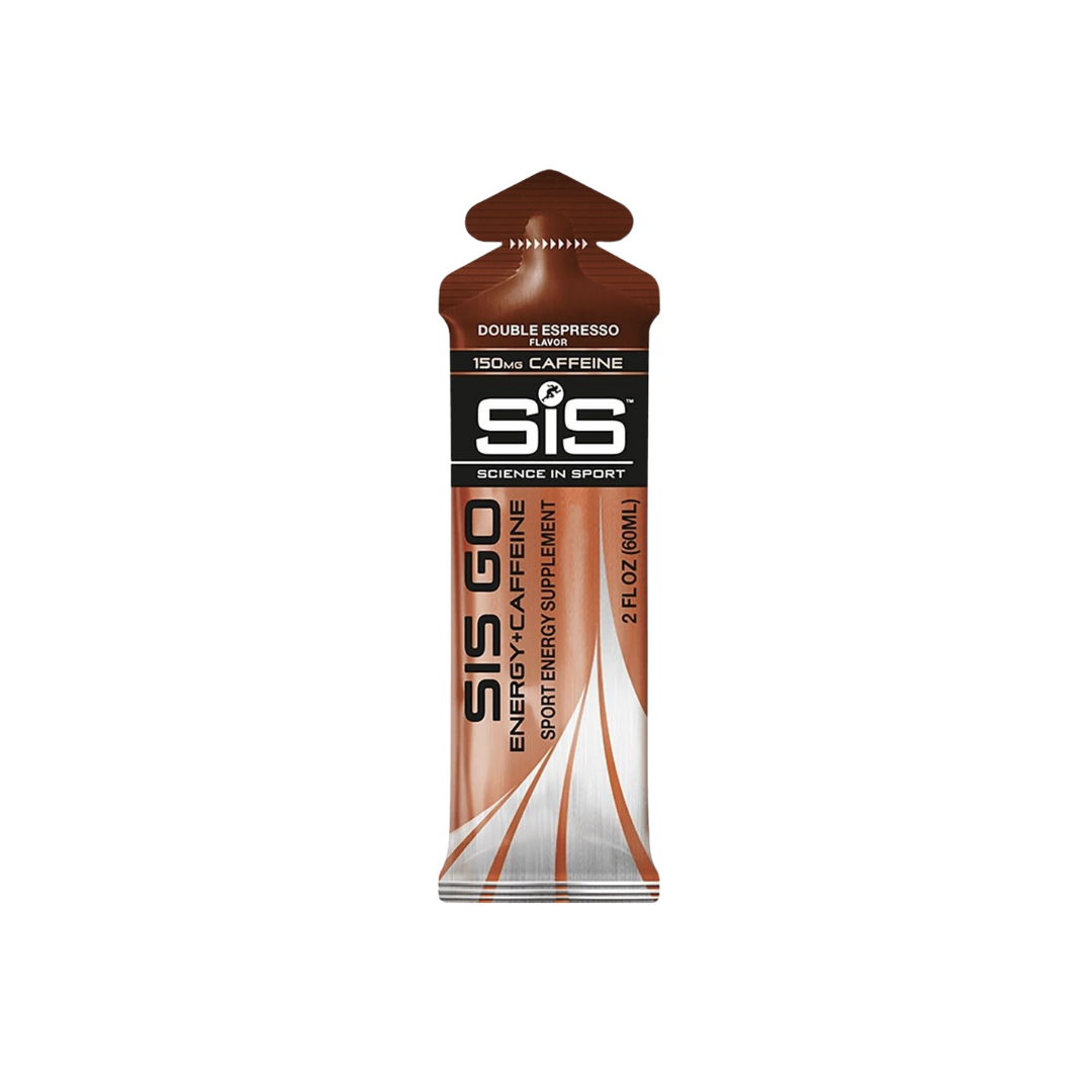 Gel Go SIS, Isotónico, Sabor Doble Espresso (6 unidades)