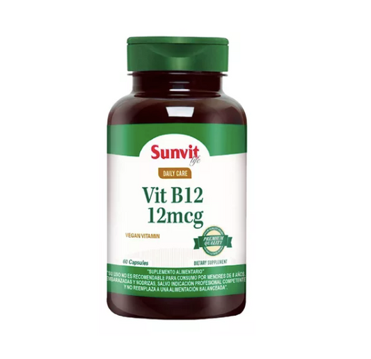 B12 / Sunvit / 60 Tabletas