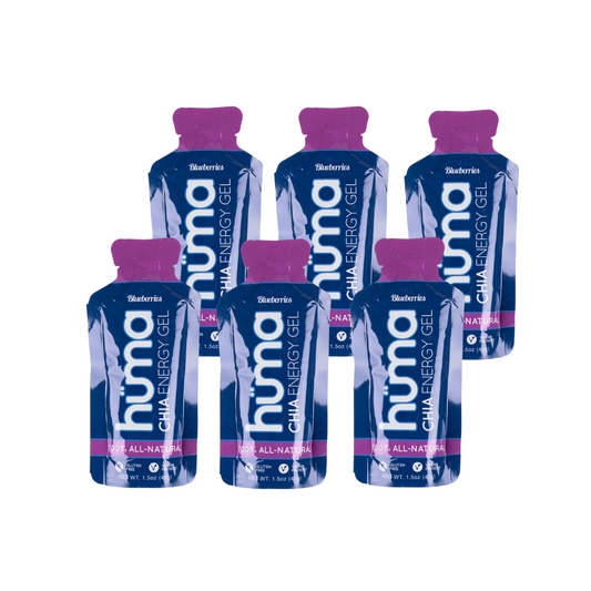 Gel Energético Hüma Blueberry - Pack de 6