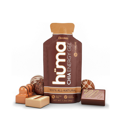 Gel Energético Hüma Chocolate - Pack de 6