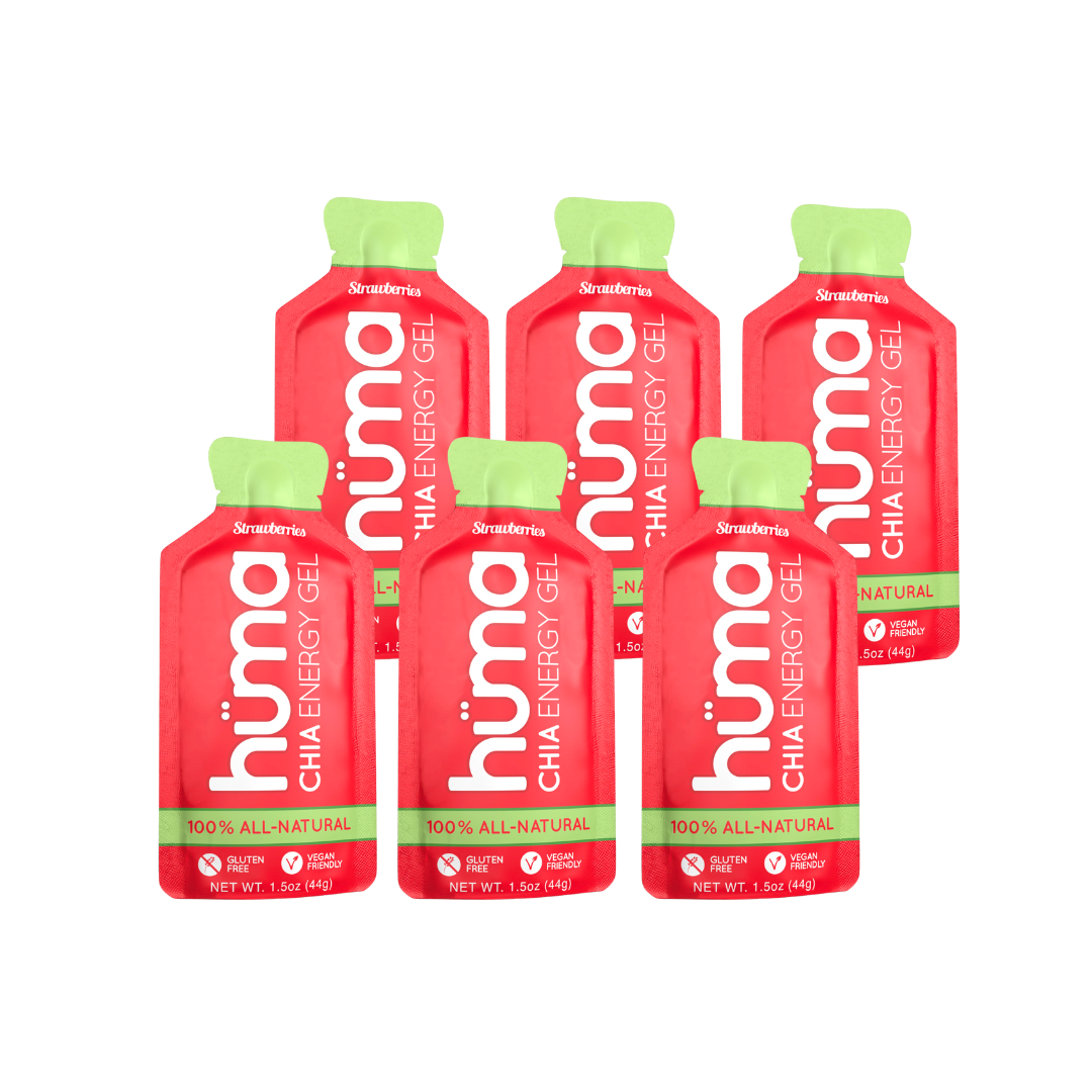Gel Energético Hüma Frutilla - Pack de 6