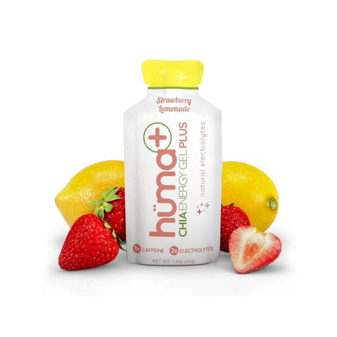 Gel Energéticos Hüma Strawberry Lima - Pack de 6