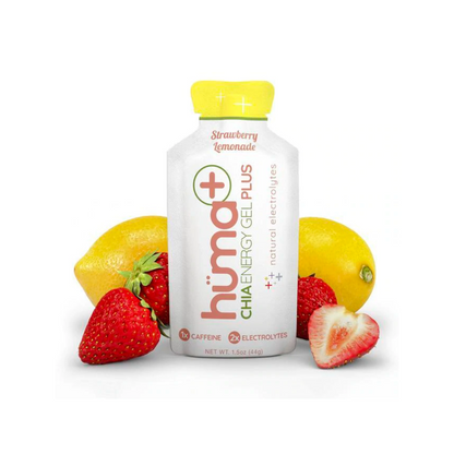 Gel Energéticos Hüma Strawberry Lima - Pack de 6