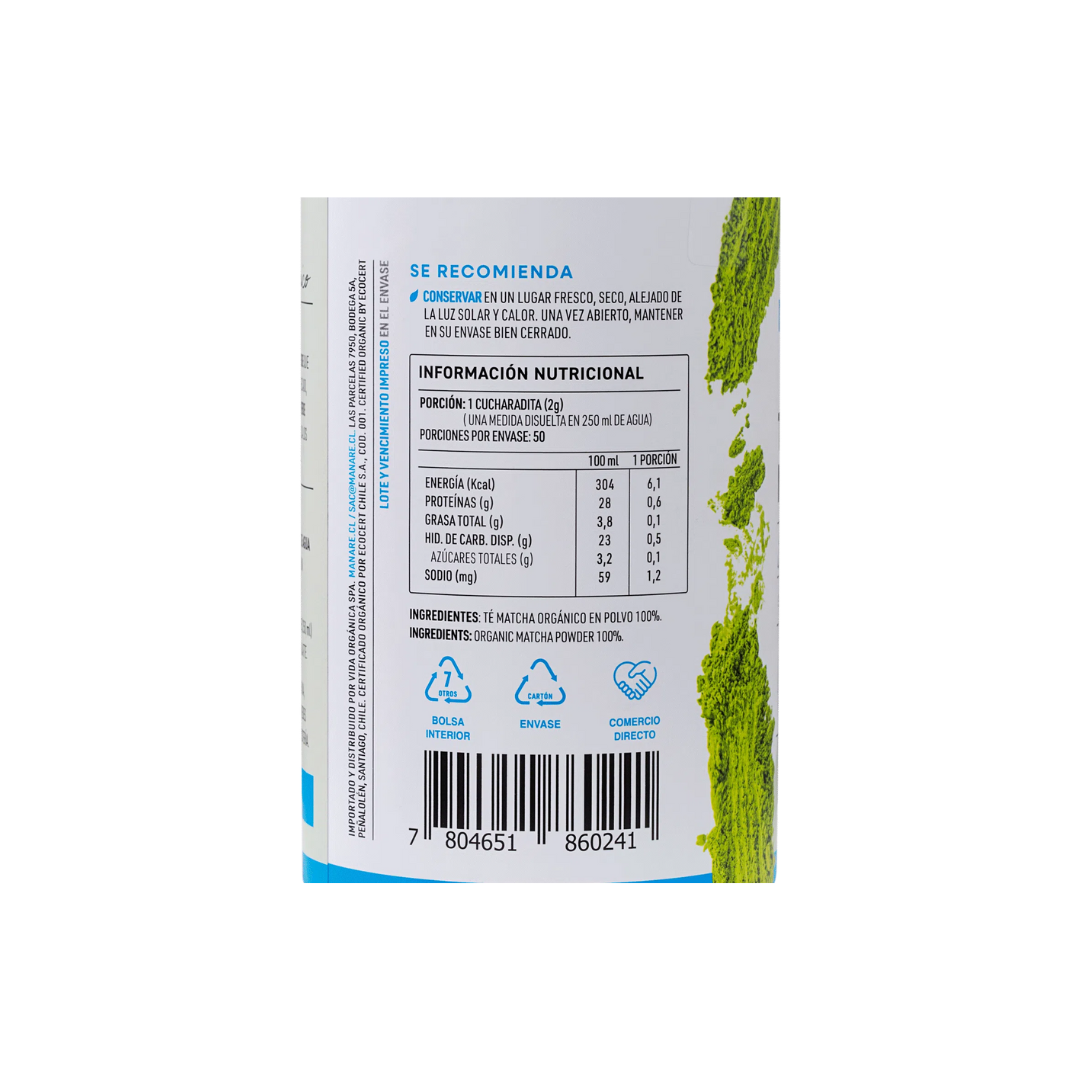 Veggi Milk Almendra 600g Aquasolar + Té Matcha Orgánico Manare 100g - Pack