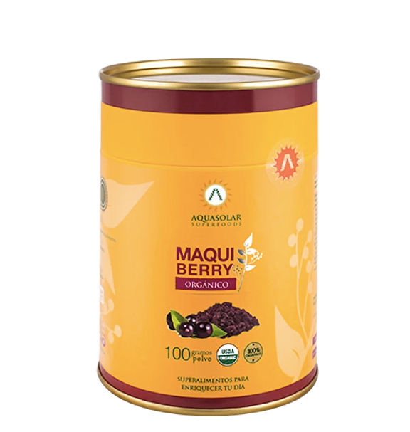 Maqui Berry en Polvo, 100% Orgánico, 100 g