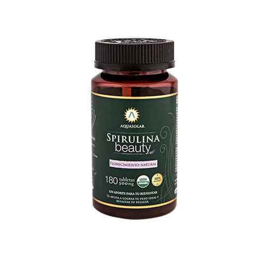 Spirulina Beauty Aquasolar - 180 tabletas