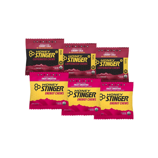 Energy Chews Honey Stinger Variedades - Pack 6 Unidades