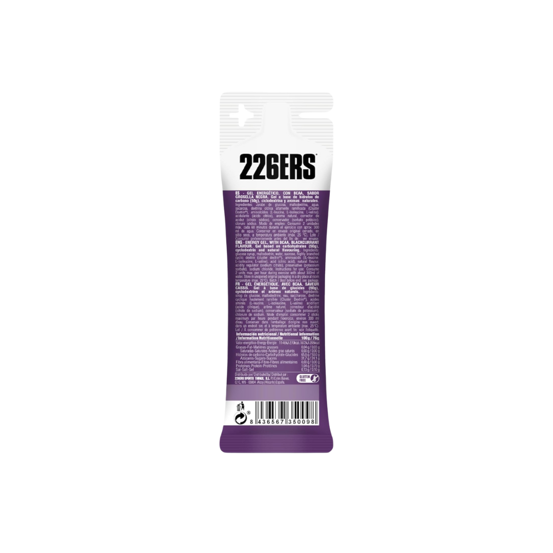 Gel Energético 226ers High Energy Black Currant – Pack 6 Unidades