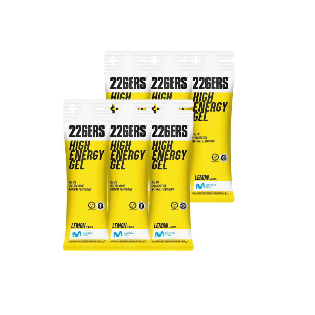 Gel Energético 226ers High Energy Lemon – Pack 6 Unidades