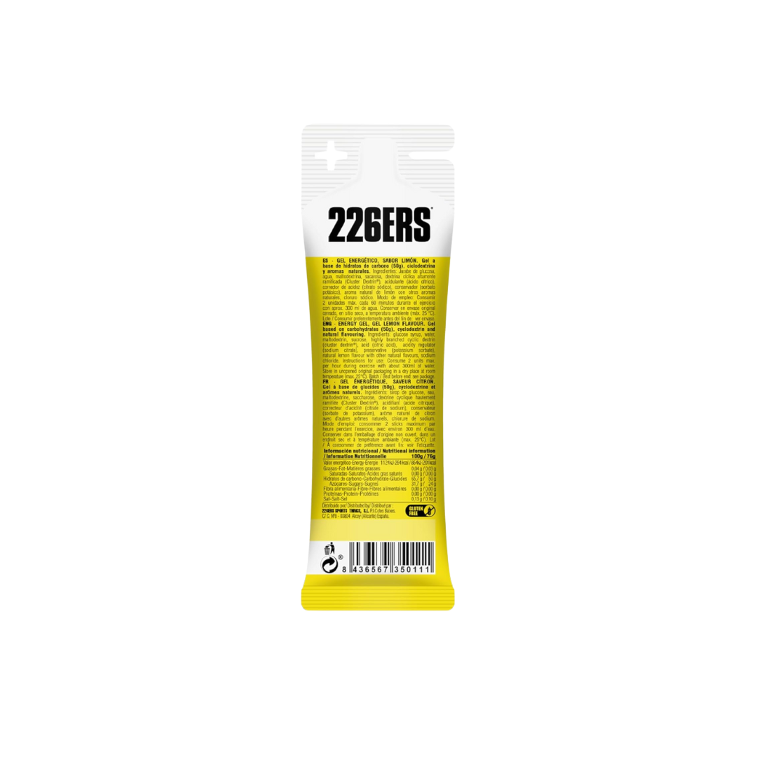 Gel Energético 226ers High Energy Lemon  – Pack 6 Unidades