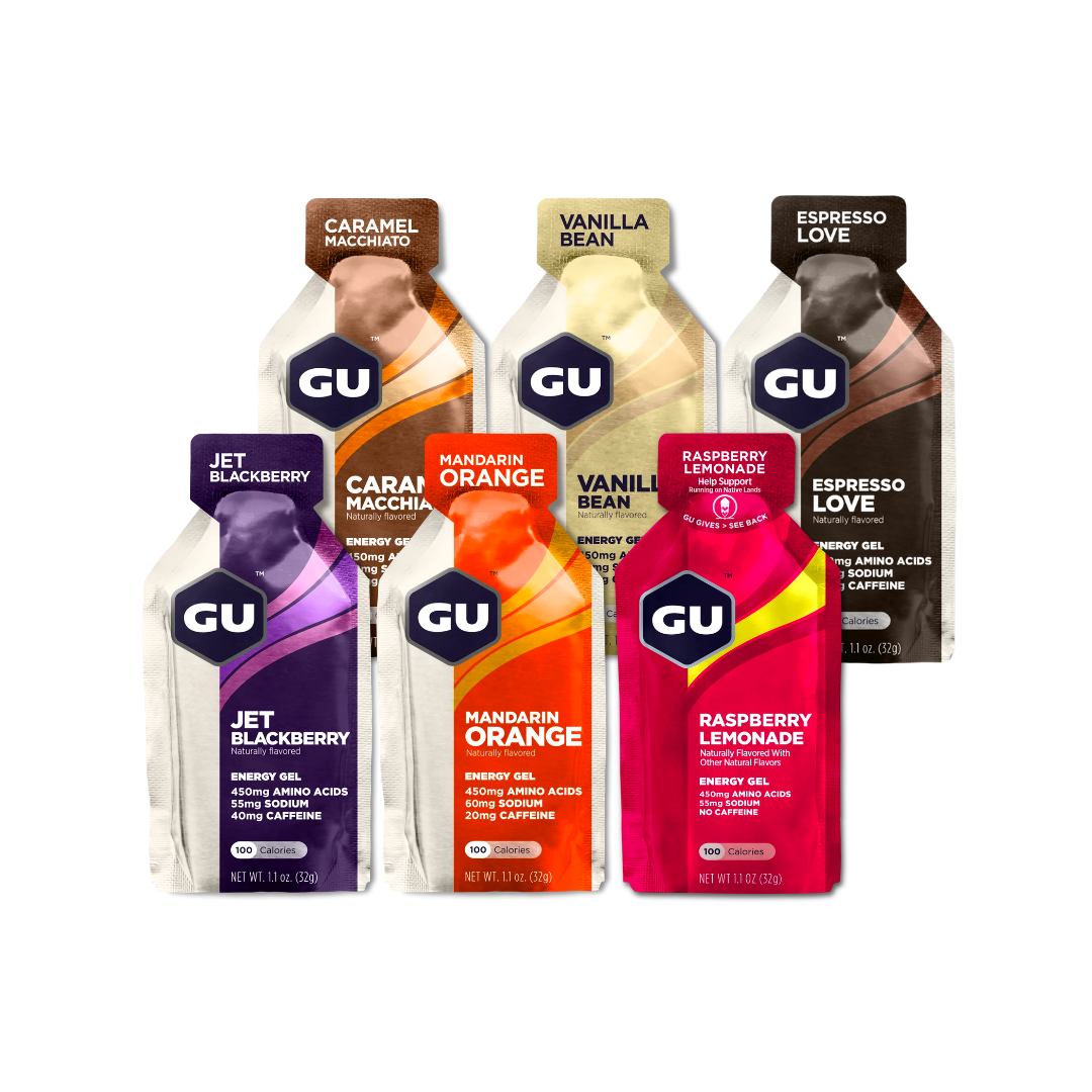 Gel Energético GU - Pack 6 variedades
