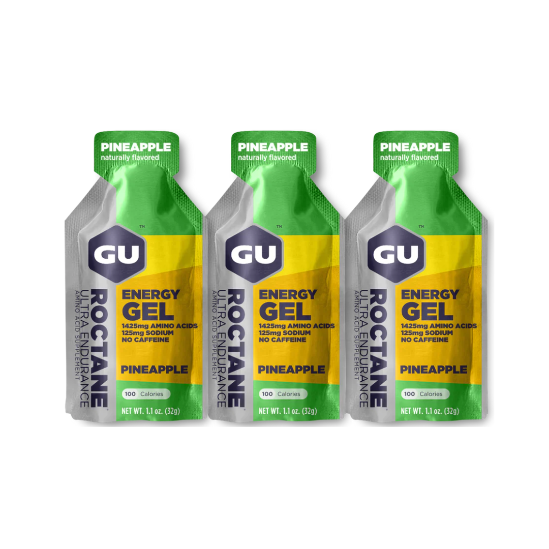 Gel Energético GU Roctane Pineapple | Pack 3 unidades