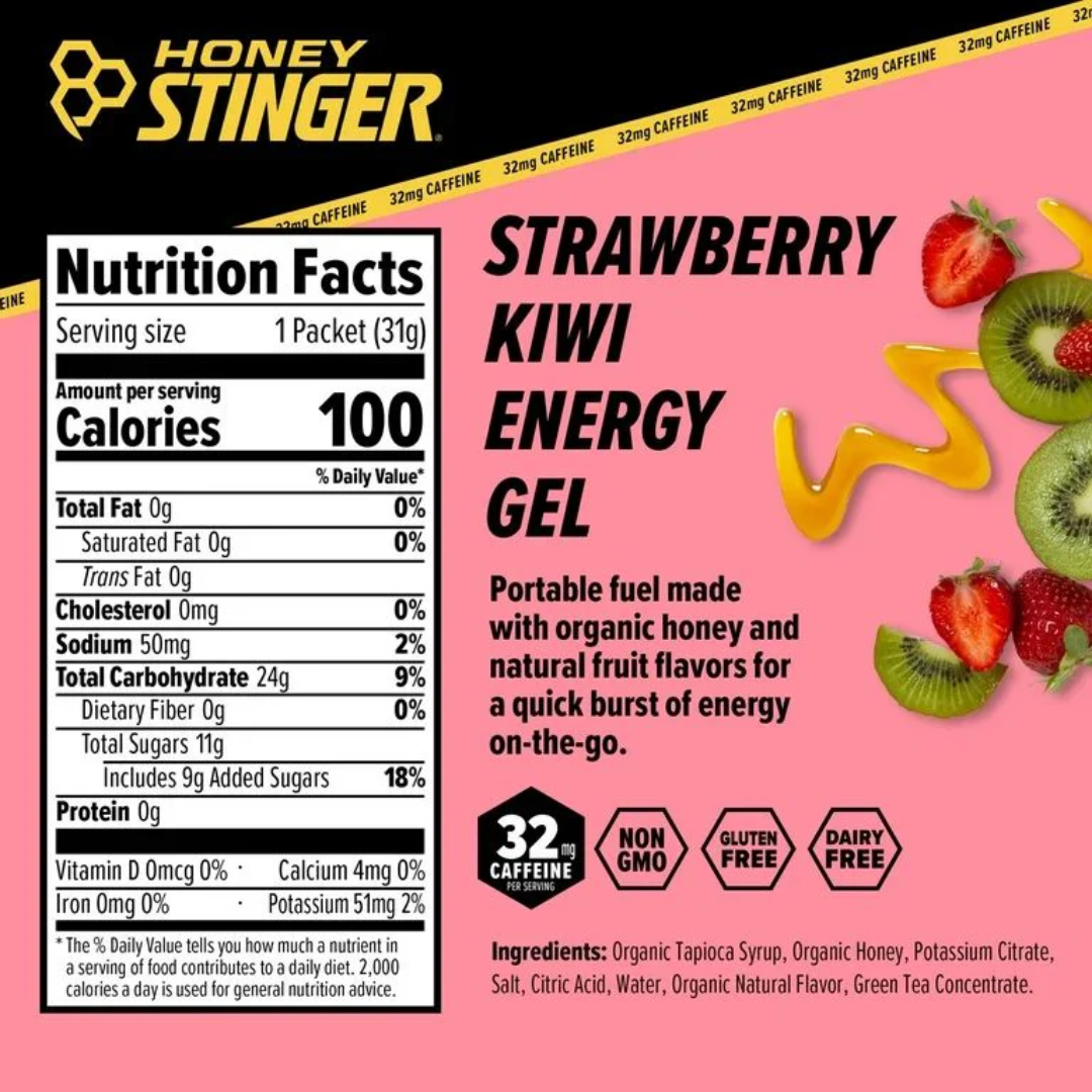 Gel Energético Honey Stinger Variedades - Pack 6 Unidades