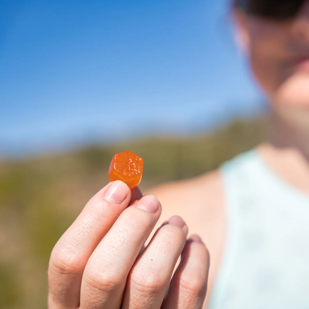 Gu Energy Chews Fruit Punch - Gomitas Energéticas - Pack de 6