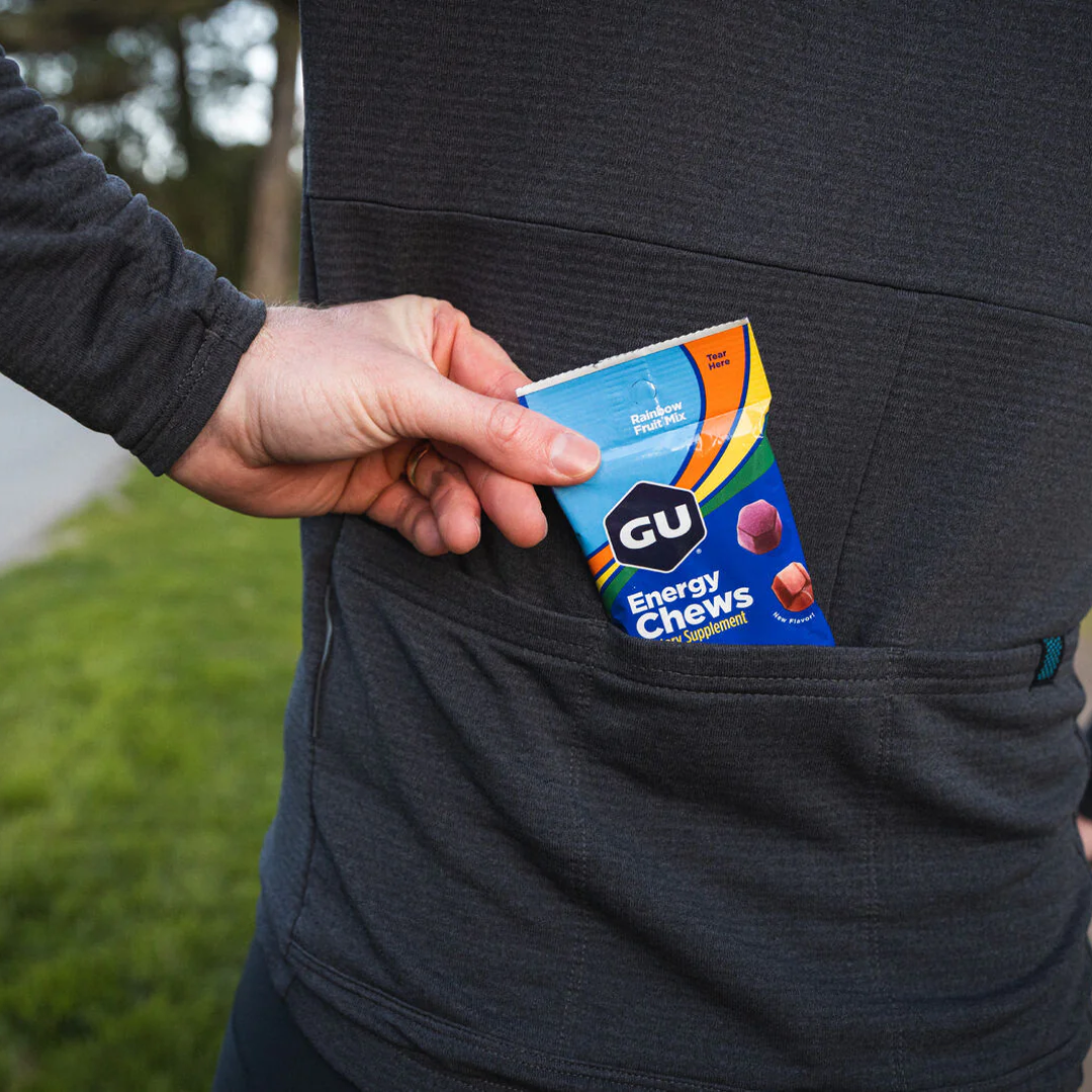 Gu Energy Chews Mix Fruit Punch + Rainbow Fruit - Pack de 6