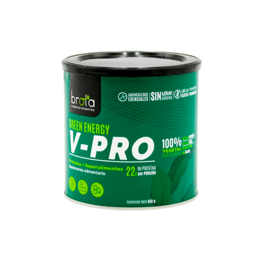 Proteína Vegetal V-Pro Green Energy Brota 650 Grs