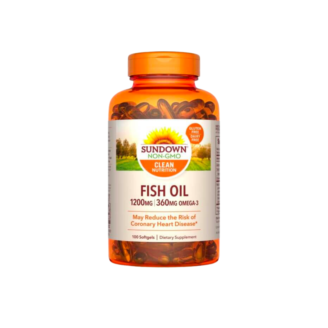 Fish Oil 1200mg Sundown 100 Softgel