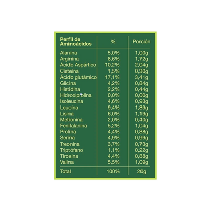 Proteína Vegetal Green Protein Cacao Power Aquasolar 600 Grs