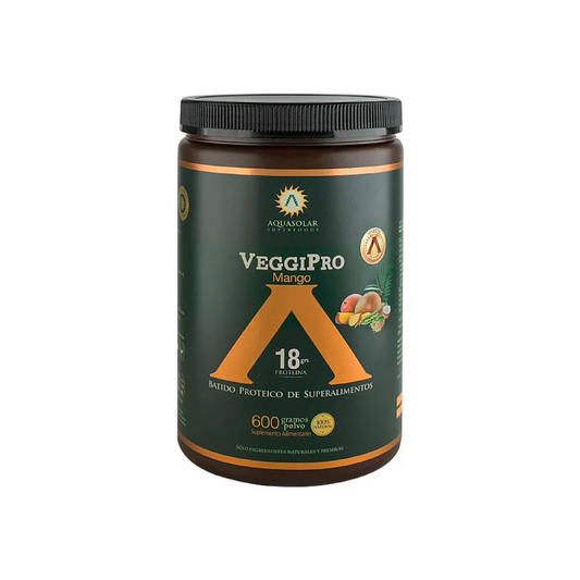Proteína Vegetal VeggiPro Mango Aquasolar 600 Gr